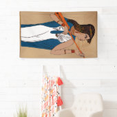 Banderoles Théban Grec ancien égyptien (En situation)