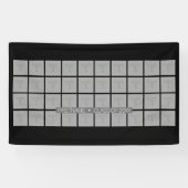 Banderoles Thème de graduation avec 40 photo - Peut modifier  (Horizontal)