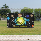 Banderoles Thème de la fête galactique (Insitu)