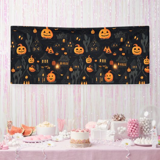 Banderoles Thème Halloween (Fête)