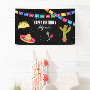 Banderoles Thème mexicain Fiesta - Taco Bout une fête Anniver