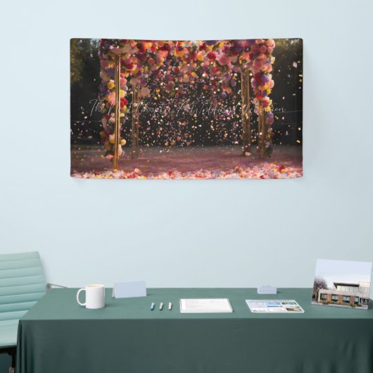 Banderoles #TheNextChapter : AWeddingCelebrationBanner (Salon professionnel)