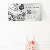 Banderoles Thérapie de Massage Mains de Guérison Energie Spa  (Insitu)