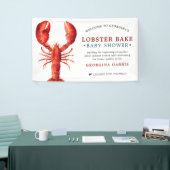 Banderoles Tide rouge| Gâteau de homard| Baby shower (Salon professionnel)