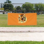 Banderoles Tigre de tigre de tigre (En situation)