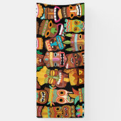 Banderoles TIKI Pattern 5 (Vertical)
