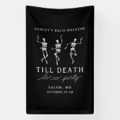 Banderoles Till Death Do Us Party Bachelorette Week-end (Verticale)