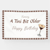Banderoles Tini Bit Older - Espresso Drink Theme (Horizontal)