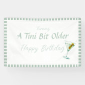 Banderoles Tini Bit Older - Thème Olive & Drink (Horizontal)