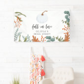 Banderoles Tomber dans l'amour Automne Citrouille Fête des ma (En situation)