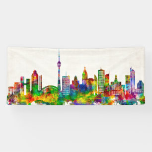 Banderoles Toronto Canada Skyline