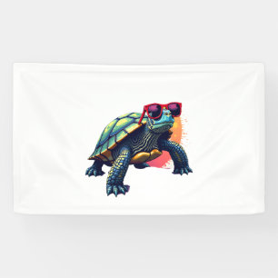 Banderoles Tortue Tortue Colorée Tortue Mens Tortue Lover Tu