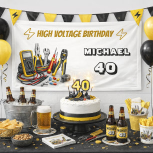 Banderoles Toujours choquant à 40 ans Fête d'anniversaire d'é