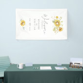 Banderoles Tournesol Jaune Russe Mariage (Salon professionnel)