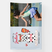 Banderoles Tournoi de Pickleball de Noël dans les Halls (Verticale)