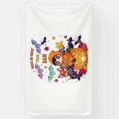 Banderoles Tous Réservés Pour Halloween Professeur Ghost (Vertical)