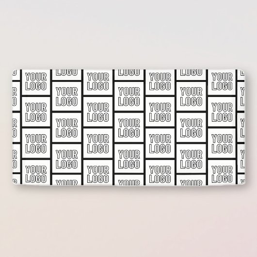 Banderoles Tout logo ou image en motif répétitif