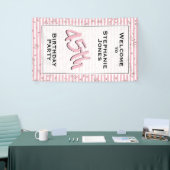 Banderoles Toute fête d'anniversaire d'âge - pâlissez - (Salon professionnel)