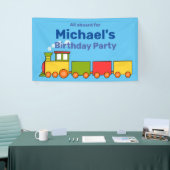 Banderoles Train personnalisé (Salon professionnel)