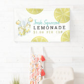 Banderoles Tranches de citron Lemonade Stand Kids Blanc (En situation)