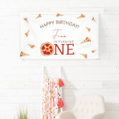Banderoles Tranches de plaisir 1er anniversaire (En situation)