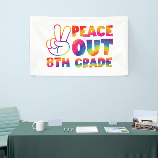 Banderoles Tranquillité 8e année Teinture Jour Dernier 8e ann (Salon professionnel)