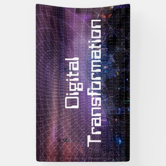 Banderoles Transformation numérique pour les entreprises (Vertical)