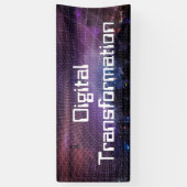 Banderoles Transformation numérique pour les entreprises (Vertical)