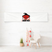 Banderoles Treck Trat Citrouille Sourire (En situation)