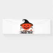 Banderoles Treck Trat Citrouille Sourire (Horizontal)