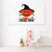 Banderoles Treck Trat Citrouille Sourire (Insitu)