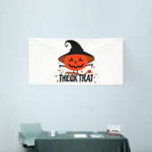 Banderoles Treck Trat Citrouille Sourire (Salon professionnel)