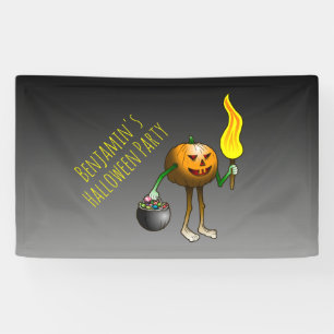 Banderoles Trick or Treat avec Jack O' Lantern
