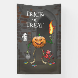 Banderoles Trick or Treat Halloween