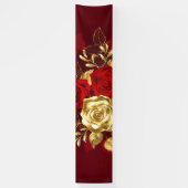 Banderoles Trois Roses de bijoux (Vertical)
