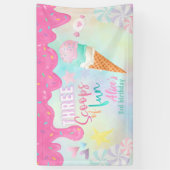 Banderoles Trois Scoops de Fun (Vertical)