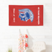 BANDEROLES TROJAN DE RÉUNION DE CLASSE (En situation)