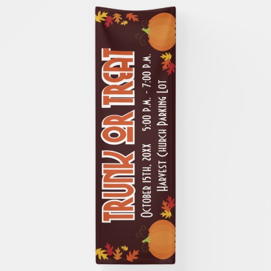 Banderoles Tronc de récolte ou traitement (Vertical)