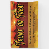 Banderoles Tronc ou traiter automne Automne Moisson Feuilles (Vertical)