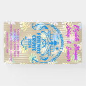 Banderoles Tropical Making Memories Together Friend Cruise (Horizontal)