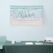 Banderoles Tropical Ocean & Sandy Beach Bijouterie (Salon professionnel)