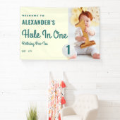 Banderoles Trou en un Golf Masters 1ère Affiche de bienvenue  (Insitu)