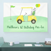 Banderoles Trou En Un Golf Premier Anniversaire Par-tee (Salon professionnel)