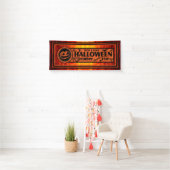 Banderoles Trucs & Traitements Halloween (En situation)