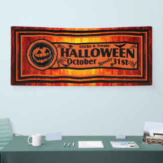Banderoles Trucs & Traitements Halloween