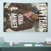 Banderoles Trump (Salon professionnel)