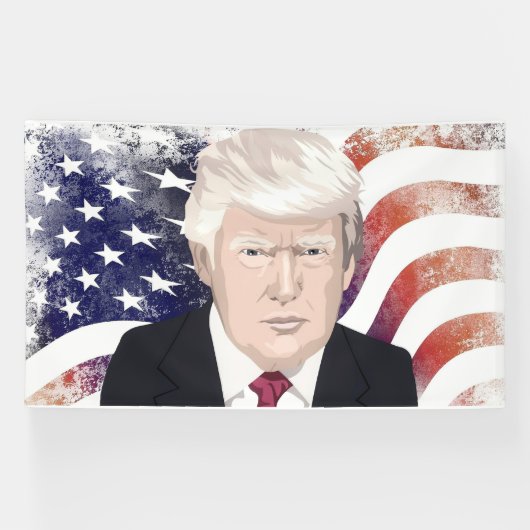 Banderoles Trump (Horizontal)