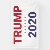 Banderoles Trump 2020 (élection américaine) (Vertical)