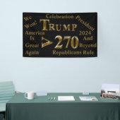 BANDEROLES TRUMP 2024 (Salon professionnel)