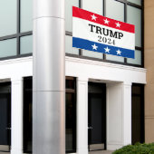 Banderoles Trump 2024 (Bâtiment extérieur)